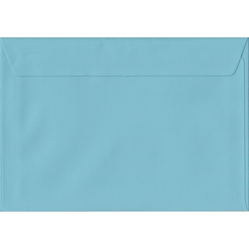 Blue Pastel Peel And Seal C5 - 162 mm x 229 mm Envelope