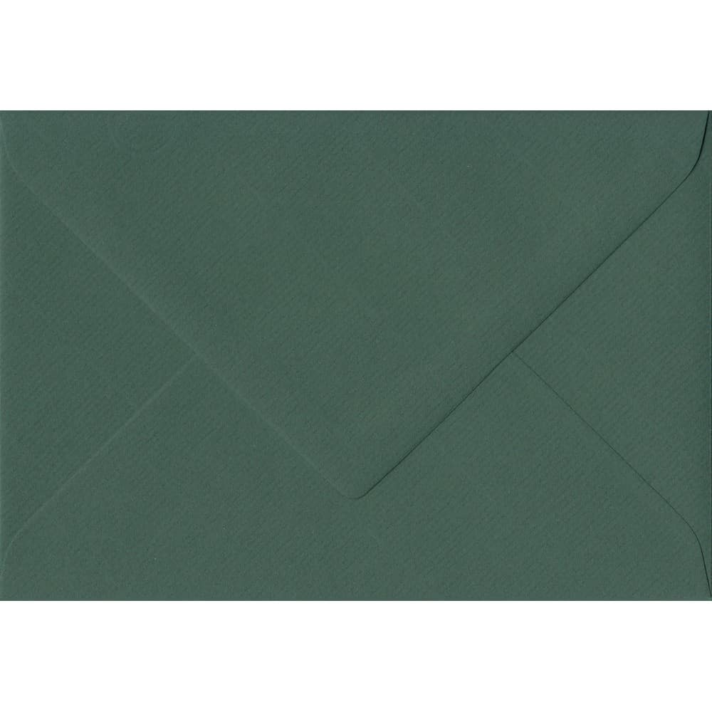 Racing Green 128mm x 175mm Envelopes. 100 Green 100gsm Invitation Card Envelopes. Gummed.
