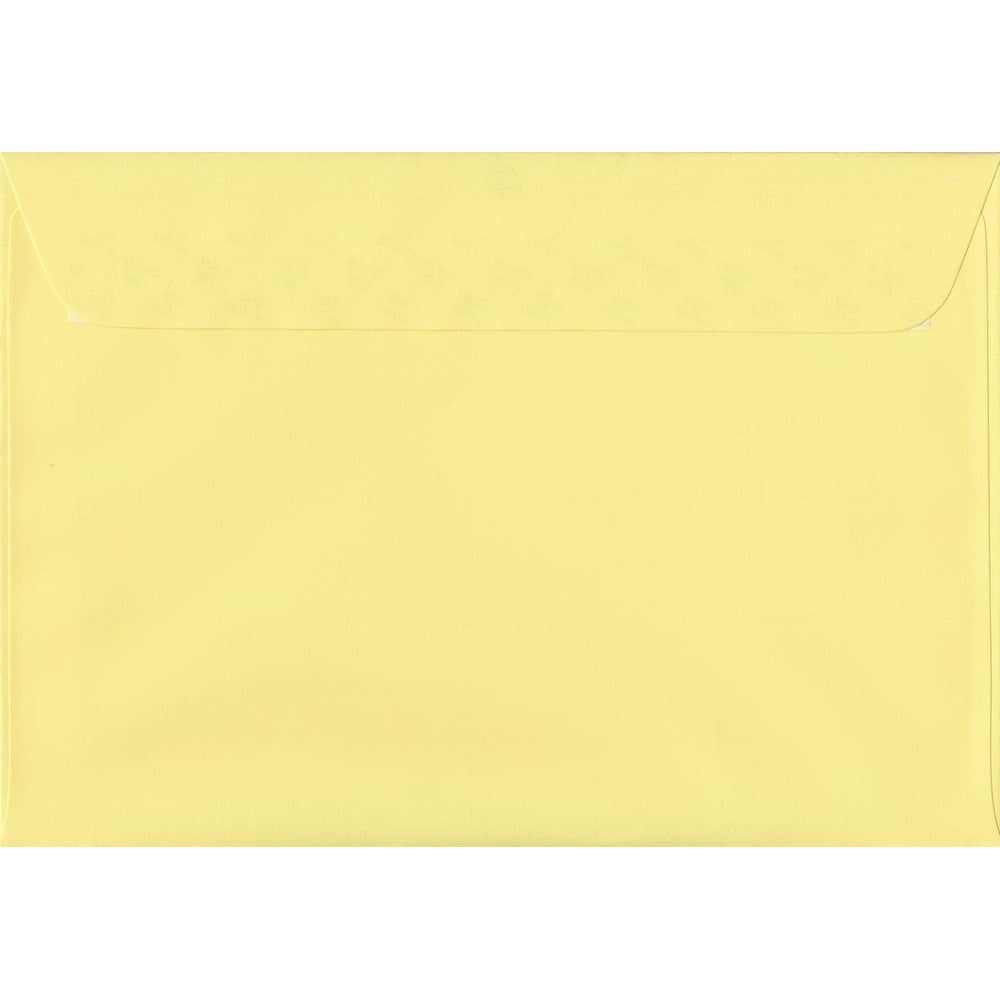 Citrus Yellow 162mm x 229mm Envelopes. 100 Yellow 100gsm C5 Envelopes (to fit A5). Peel/Seal.
