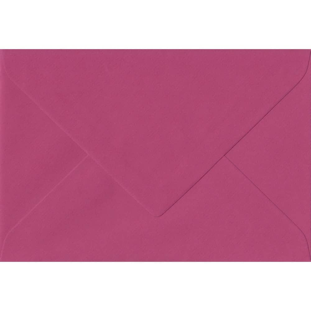 Dark Pink 128mm x 175mm Envelopes. 100 Pink 100gsm Invitation Card Envelopes. Gummed.