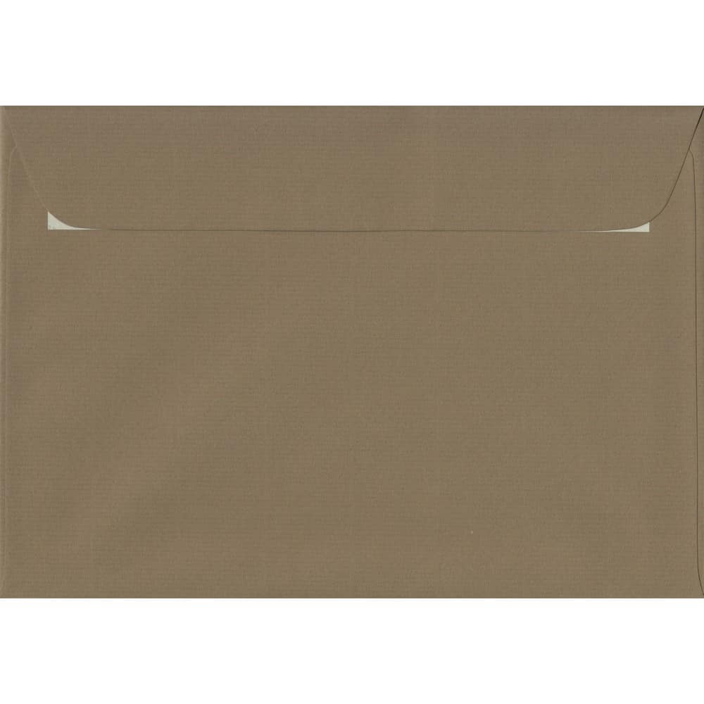 Olive Green 162mm x 229mm Envelopes. 100 Green 100gsm C5 Envelopes (to fit A5). Peel/Seal.