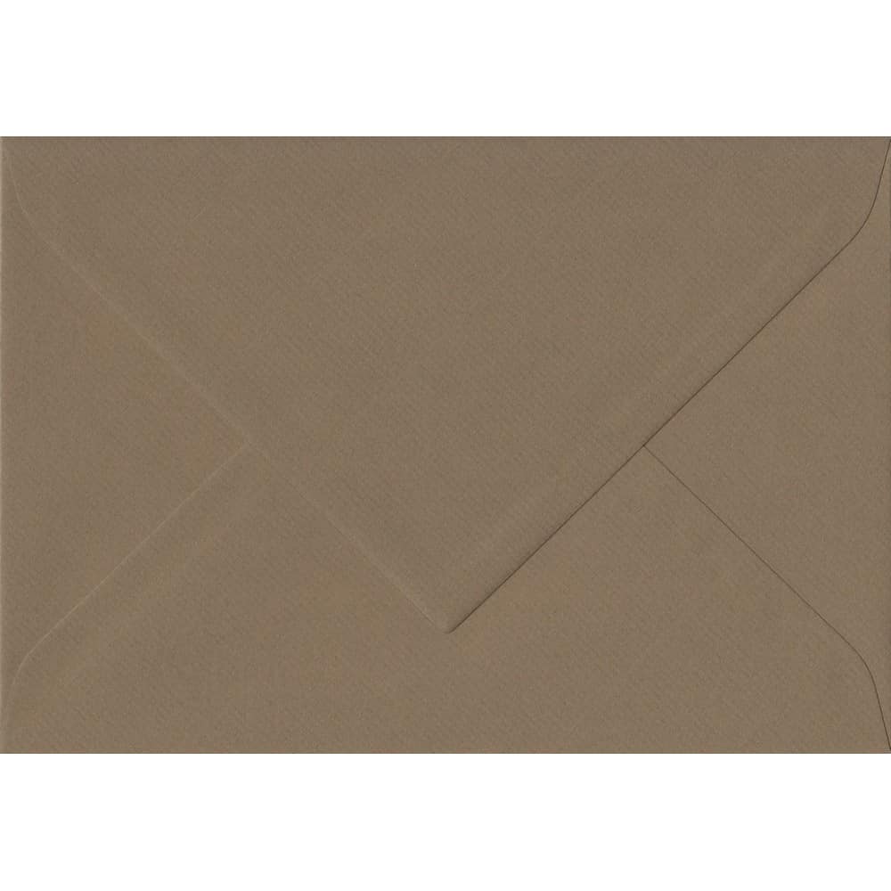 Olive Green 135mm x 191mm Envelope. Green 100gsm 5 x 7 inch Envelope. Gummed.