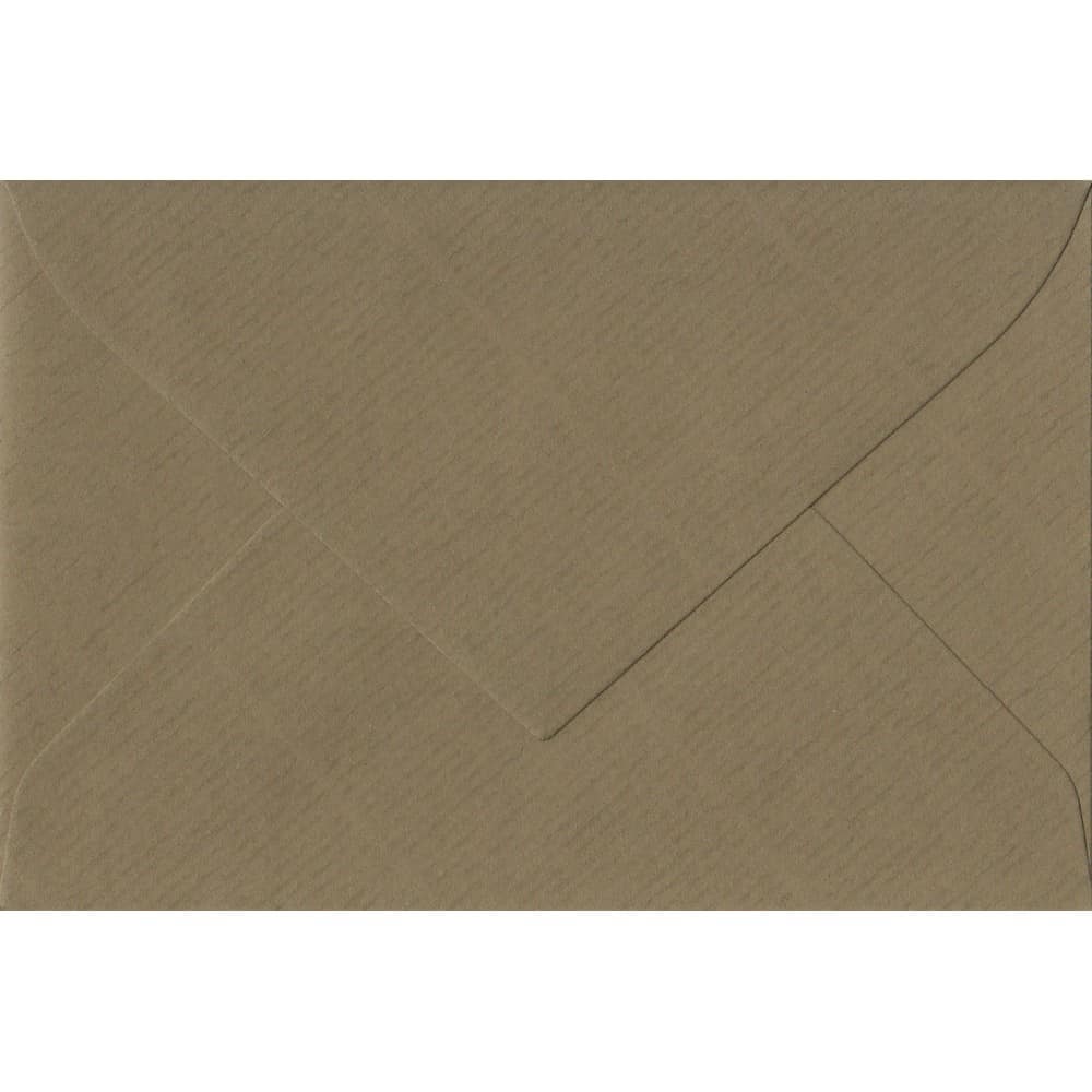 Olive Green 75mm x 110mm Envelope. Green 100gsm Gift/Place Card Envelope. Gummed.