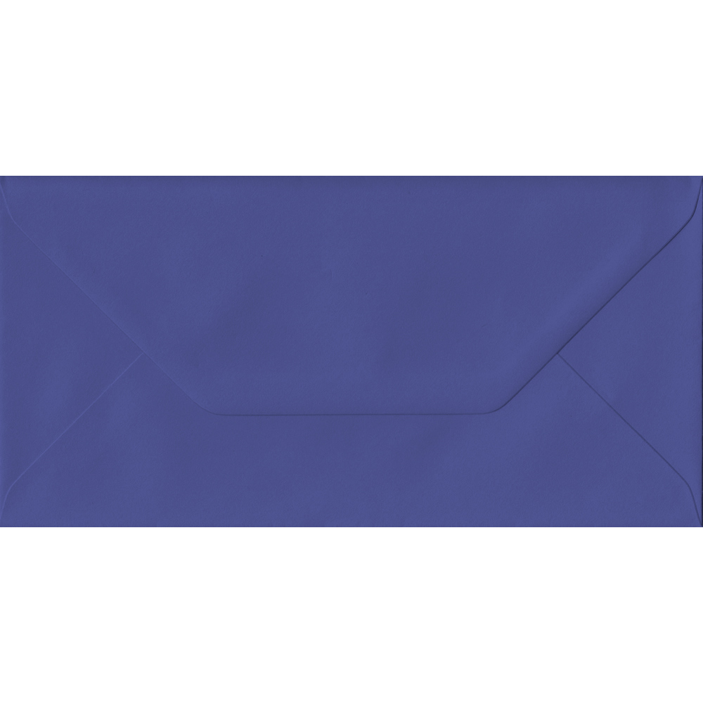 DL Intense Iris Blue Envelopes