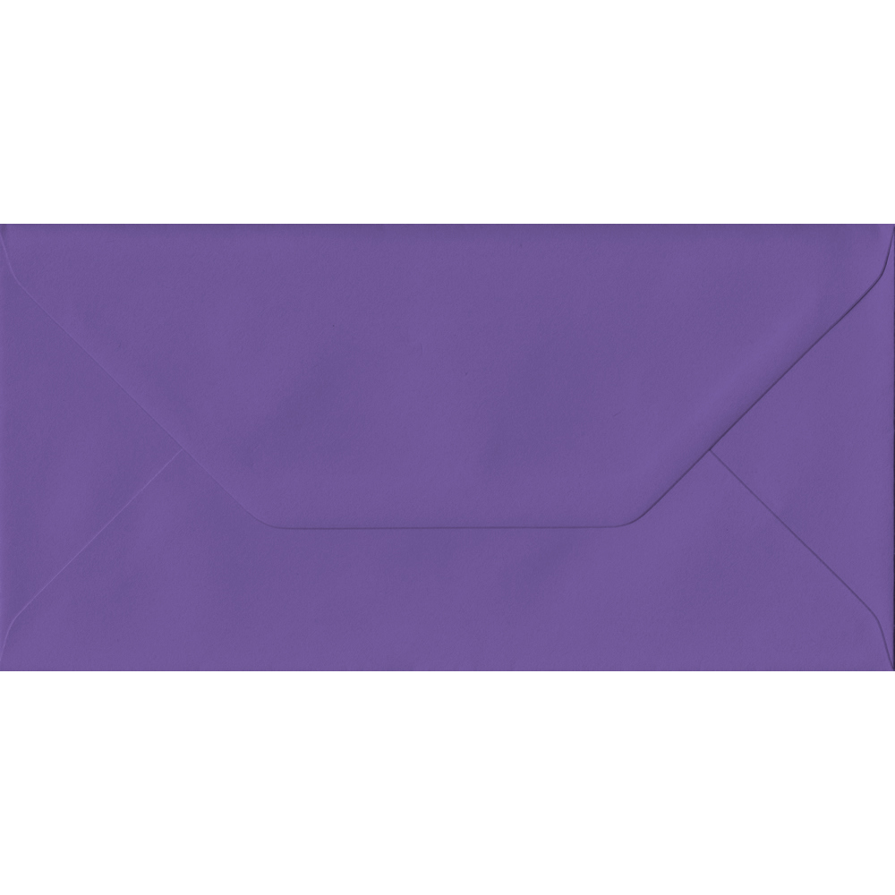 DL Intense Purple Envelopes