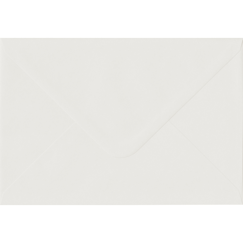 Gummed Callisto Diamond White Envelopes