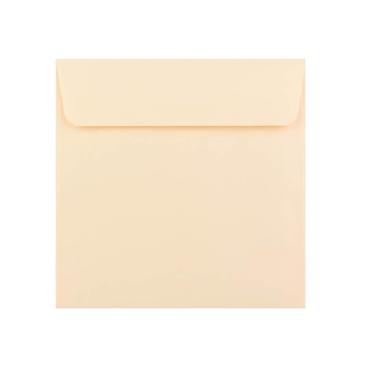 250 Magnolia 220mm x 220mm Large Square Envelopes. Peel/Seal. 120gsm Wallet Flap. Trade Box.