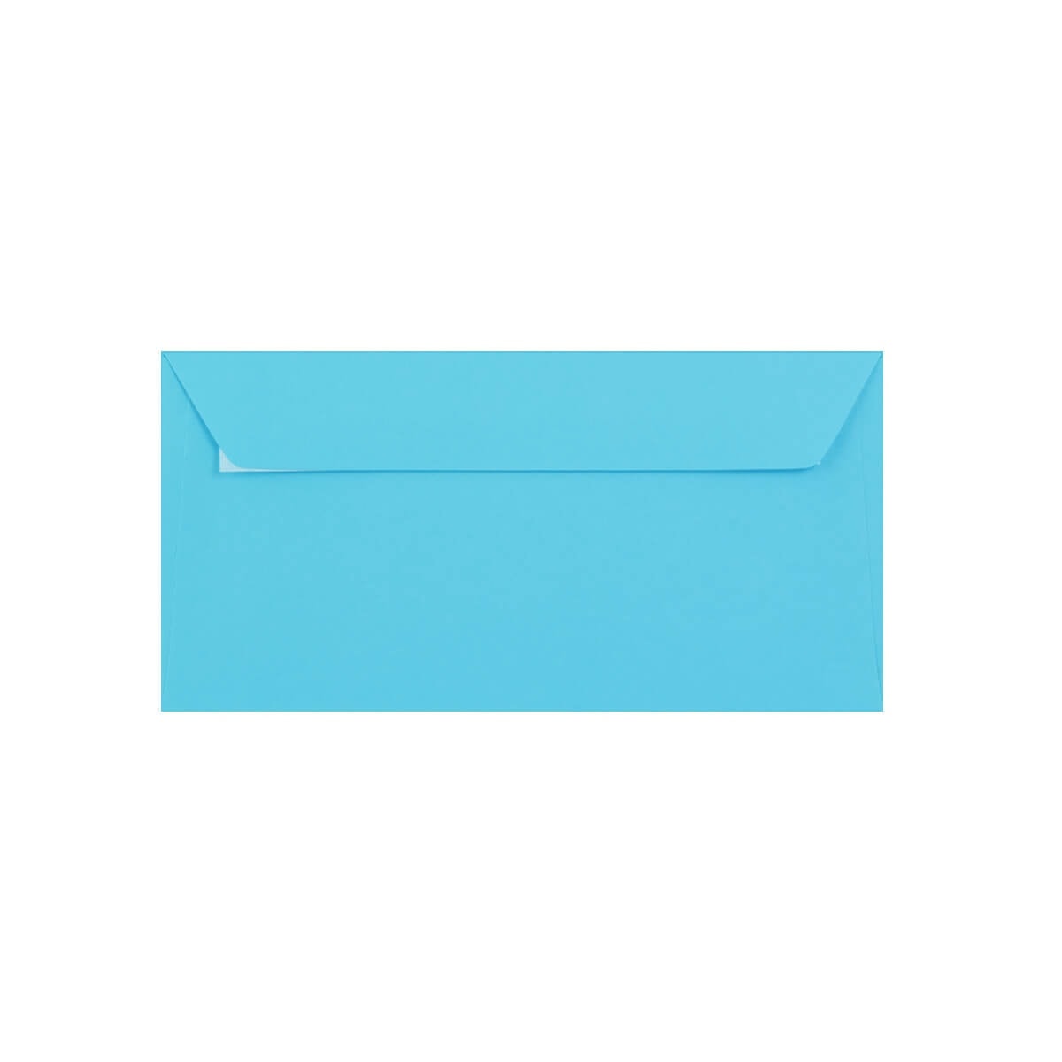 500 Mid Blue 110mm x 220mm DL Envelopes. Peel/Seal. 120gsm Wallet Flap. Trade Box.