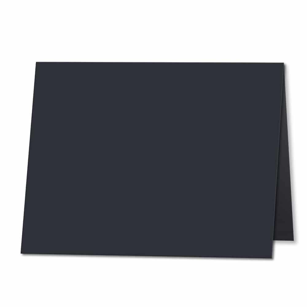 Dark Blue. 178mm x 256mm. 5x7 (Long Edge). 235gsm Folded Card Blank.