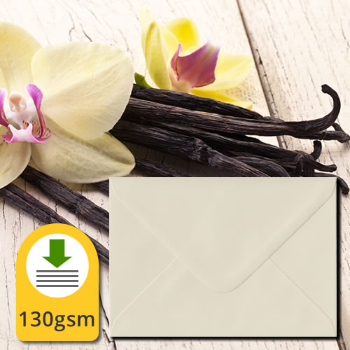 Vanilla 130gsm Envelopes