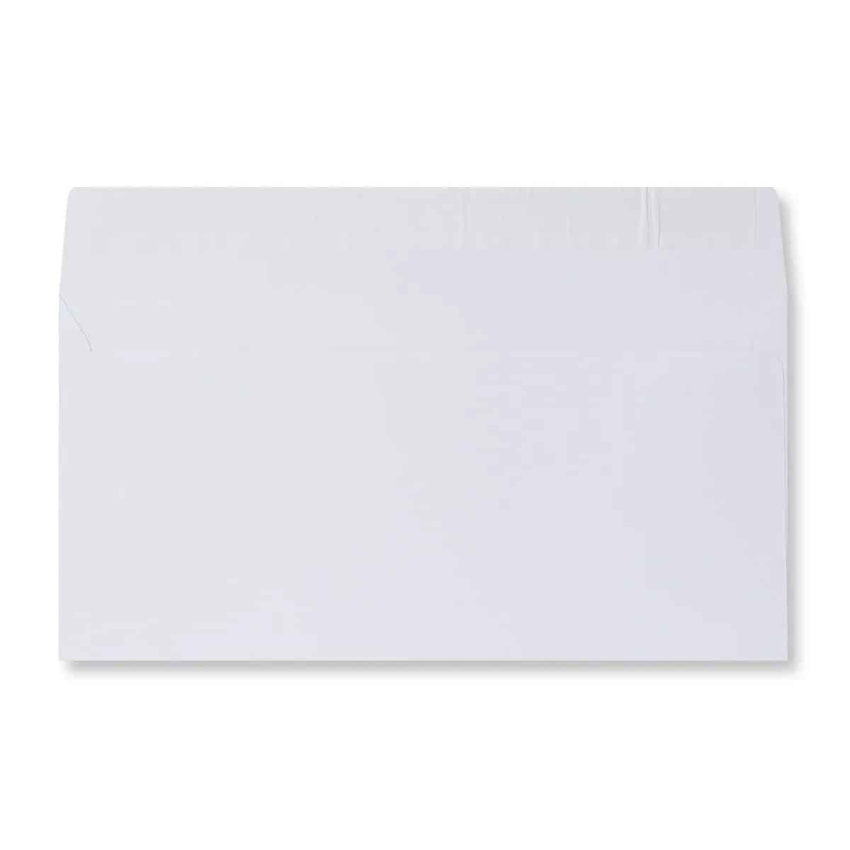 500 Pure White 110mm x 220mm DL Envelopes. Peel/Seal. 120gsm Wallet Flap. Trade Box.