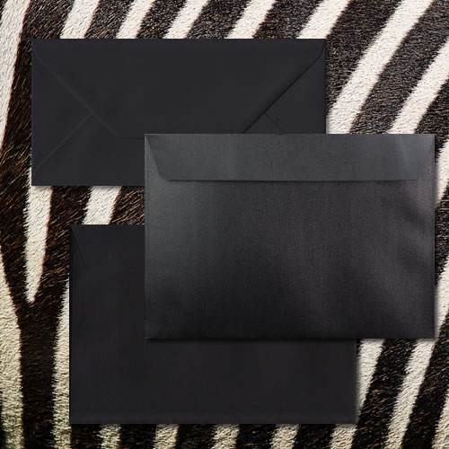 All Black Envelopes