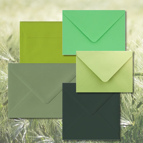 All Green Envelopes