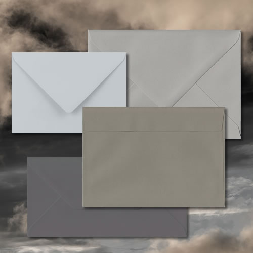 All Grey Envelopes