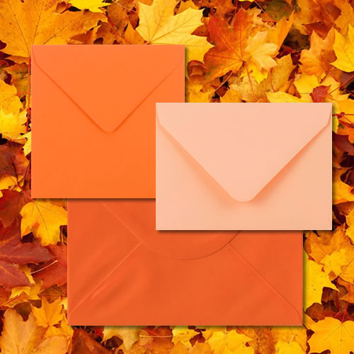 All Orange Envelopes