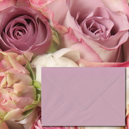 Vintage Pink Envelopes