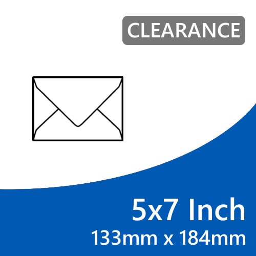 End Of Line 5×7 Envelopes