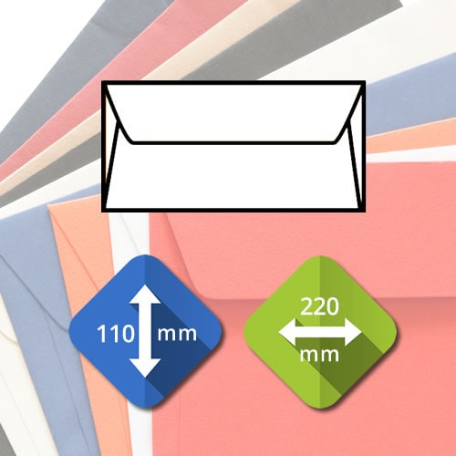 110mm x 220mm Peel Seal (DL/DL+)