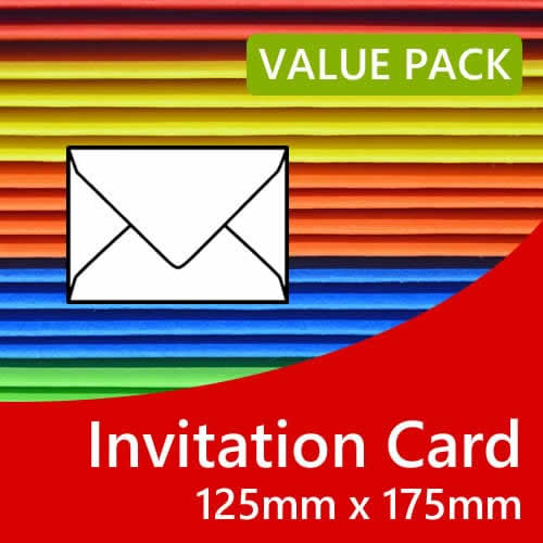 B6 Greeting Card Envelope Packs