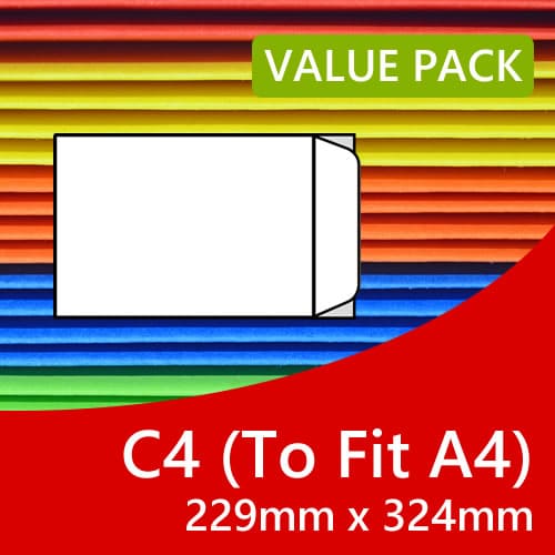 C4/A4 Envelope Packs