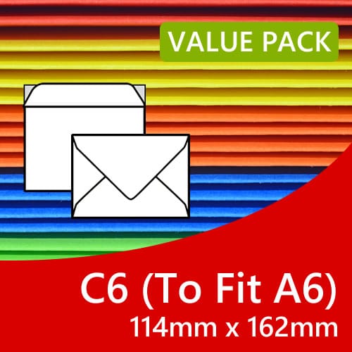 C6/A6 Envelope Packs