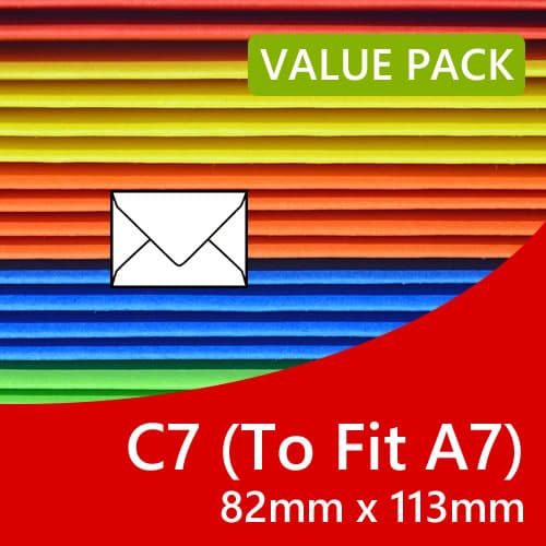 C7/A7 Envelope Packs