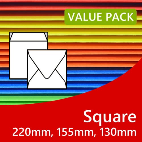 Square Envelope Packs