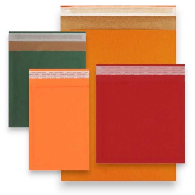 Coloured Padded Envelopes