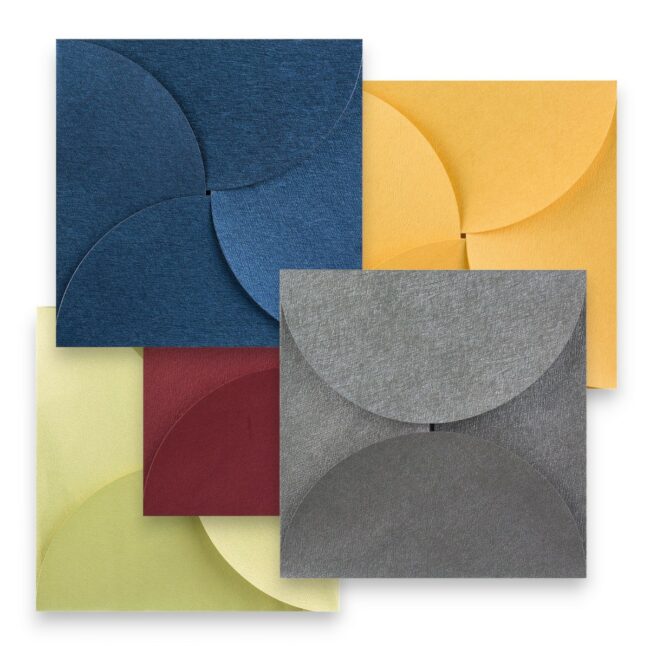 Coloured Pouchette Envelopes