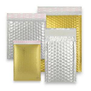 Silver/Gold Bubble Envelopes