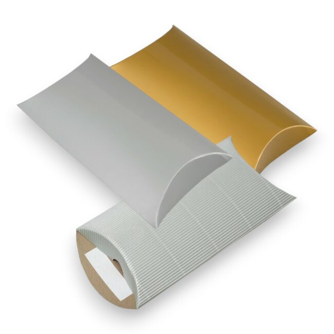 Gold/Silver Pillow Boxes