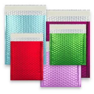 Matt Metallic Bubble Envelopes