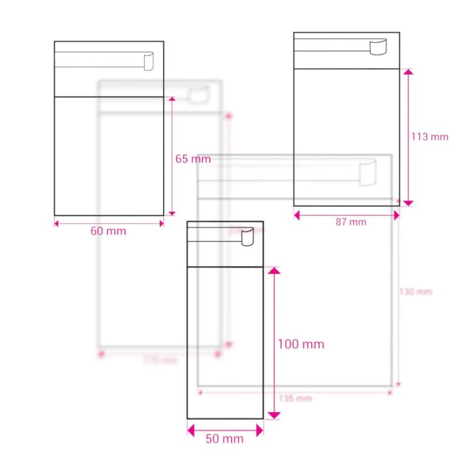 Self Seal Cellophane Bags
