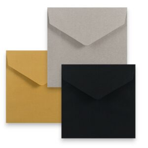 Square V-Flap Peel/Seal Envelopes