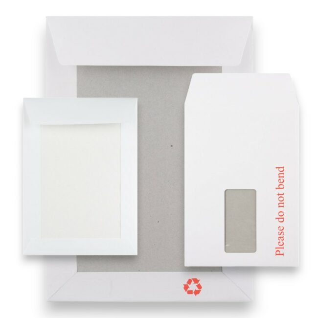 White Board Back Envelopes