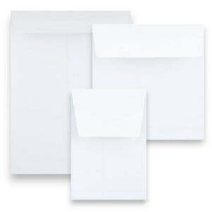 White Gusset Envelopes