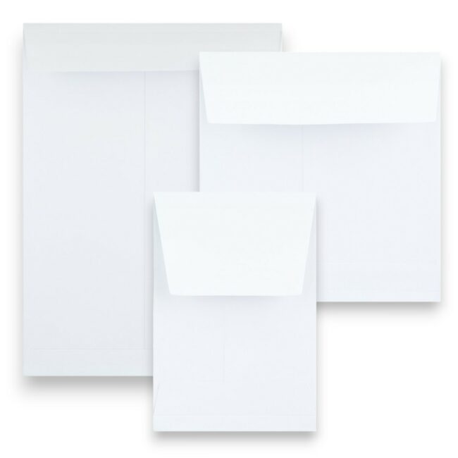 White Gusset Envelopes