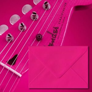 Electric Pink Envelopes