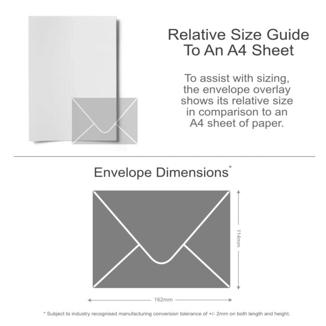 100 Shitake Brown 114mm x 162mm C6 Envelopes. Gummed. 120gsm V-Flap. Value Pack. - Image 3