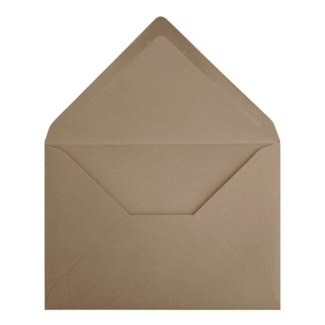 100 Shitake Brown 162mm x 229mm C5 Envelopes. Gummed. 120gsm V-Flap. Value Pack. - Image 2