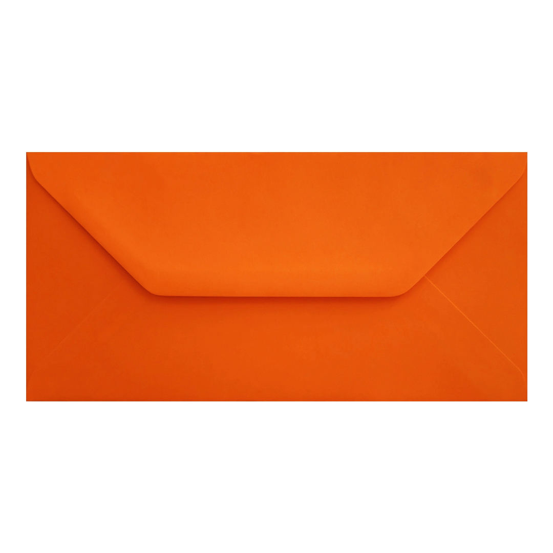 Orange Envelope Dl Old Closed