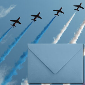 Air Force Blue Envelopes