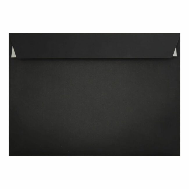 Clariana Black Envelope C5 Wallet Closed