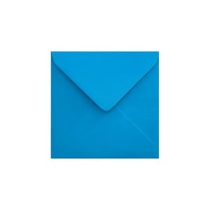 Clariana Bright Blue Envelope 130mm Square Ratio