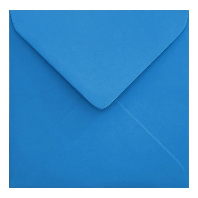 Clariana Bright Blue Envelope 155mm Square Closed