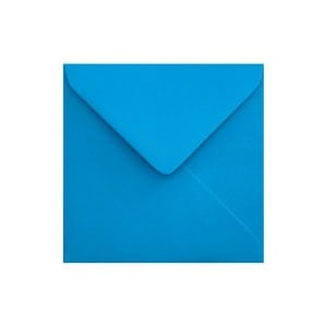 Clariana Bright Blue Envelope 155mm Square Ratio