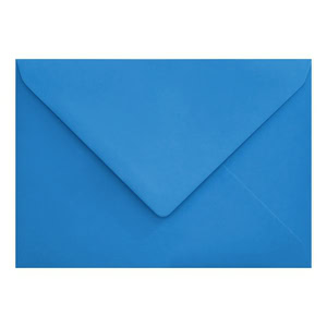 Clariana Bright Blue Envelope C5 Closed