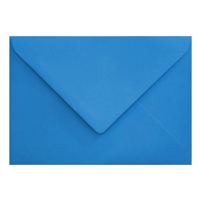 Clariana Bright Blue Envelope C5 Closed
