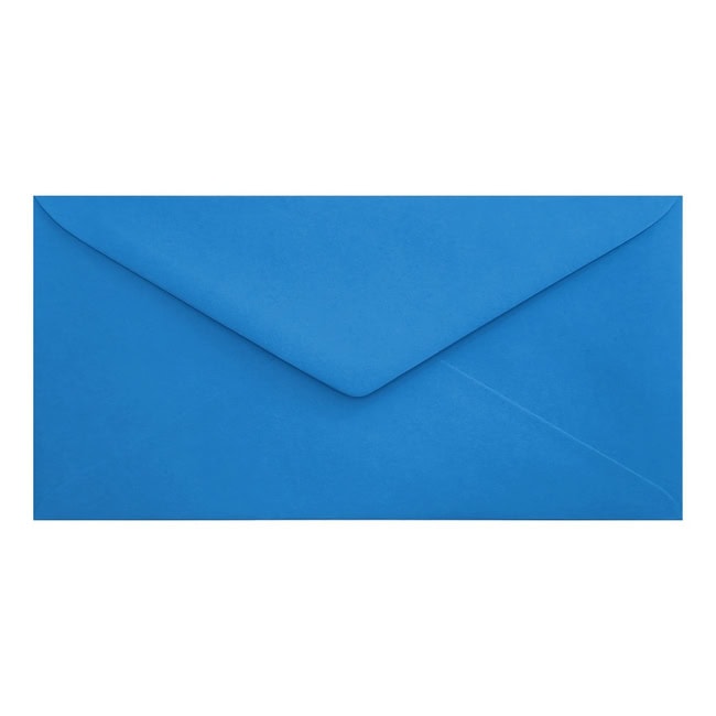 Clariana Bright Blue Envelope Dl Closed