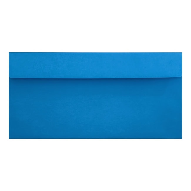 Clariana Bright Blue Envelope Dl Wallet Closed